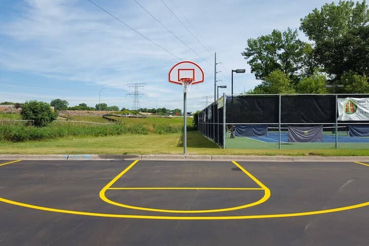 Tennis and Basketball Courts 40 of 107